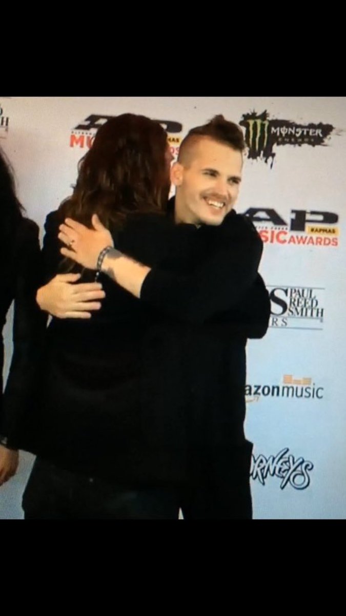 mikeyway's tweet photo. @deathoftheparty #reunited https://t.co/bMyB61EPKt