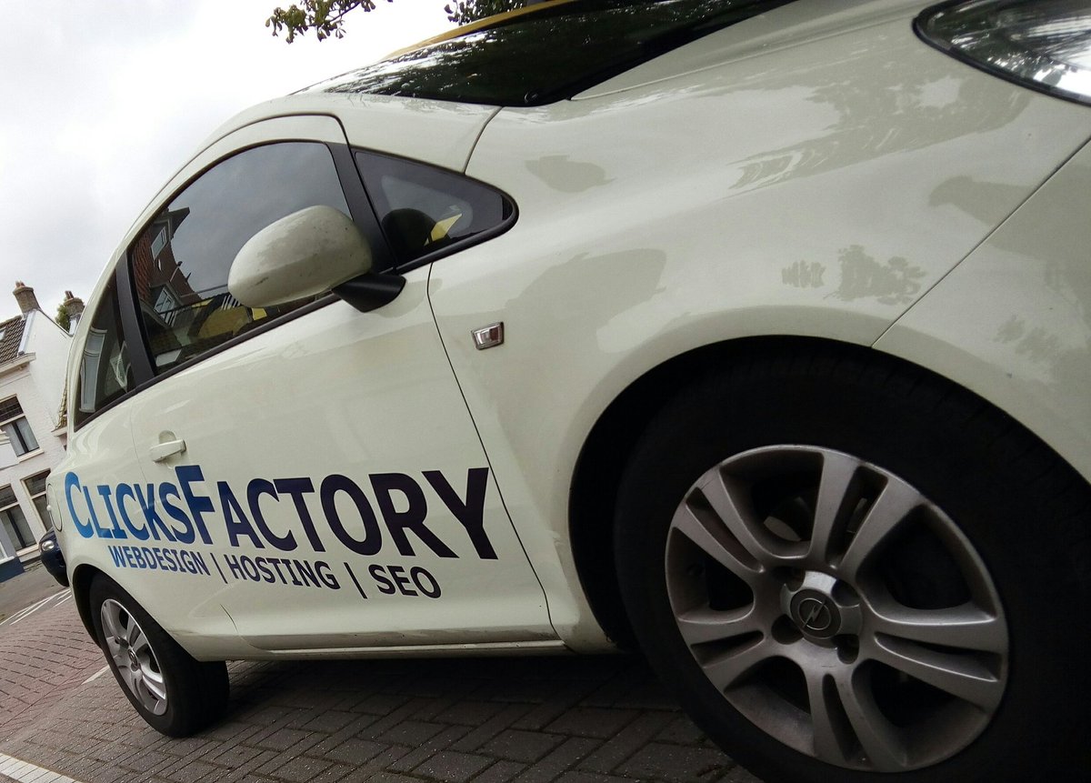 #webdesign #hosting #seo
ClicksFactory.nl de stickers zitten er bijna allemaal al op 😍