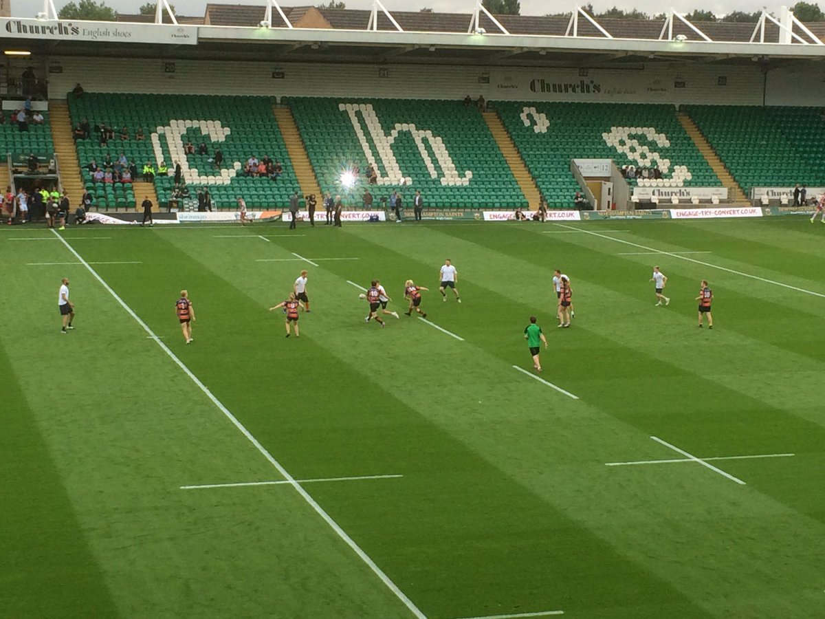 thatrugbybloke's tweet image. Spirit Touch Final on the Gardens pitch @SaintsRugby @Spiritof2012 #engagetryconvert