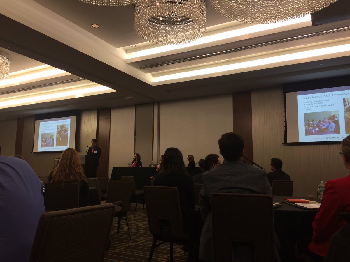 Hannah_IFSA's tweet photo. Love hearing former @ifsaoz student talk about his experience at @unimelb. #IFSAConference https://t.co/hRJLNuBWng