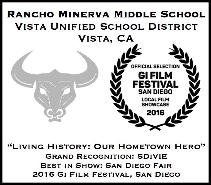 <a href="/RanchoMinerva/">Rancho Minerva MS</a> #RMN "Hometown Hero" to be screened at the <a href="/GIFilmFestSD/">GI Film Festival SD</a> <a href="/SDCOEiVIE/">SDCOE iVIE</a> #rmmsfam #wave