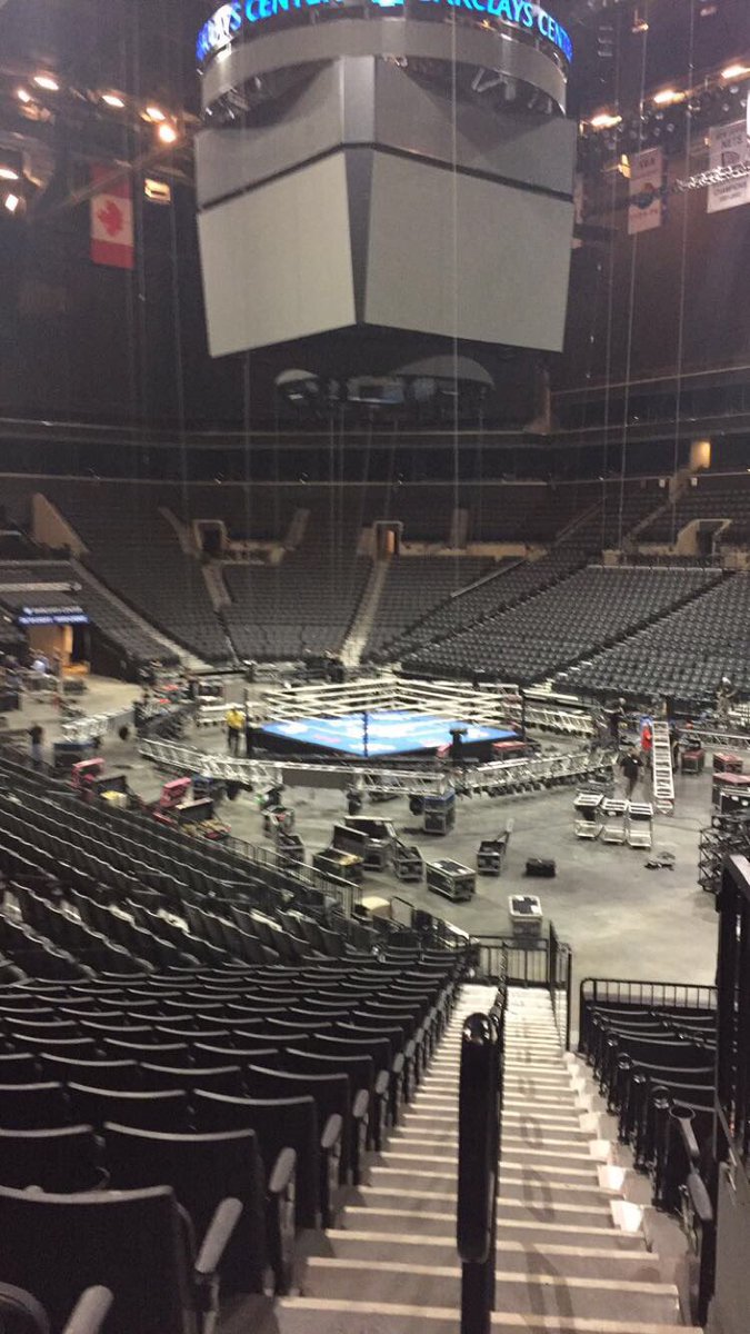 Tommorows venue. Barclay centre Brooklyn. Quality. <a href="/SergeyRabchenko/">Sergey Rabchenko</a>