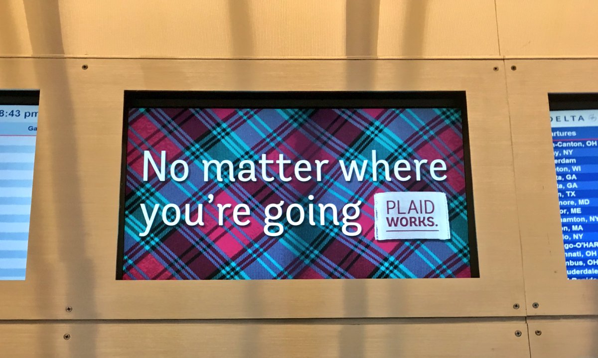 plaidform's tweet image. Plaid works.