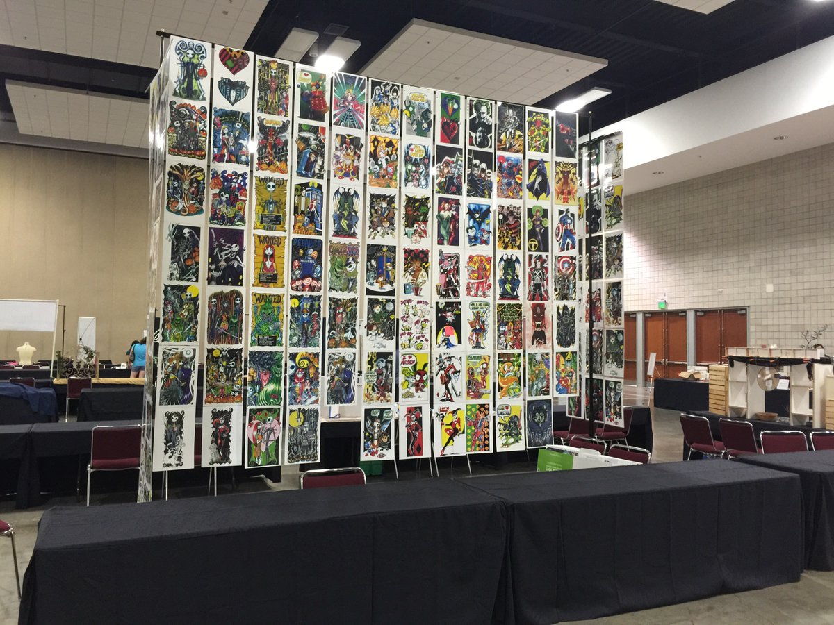 DkWongArtist's tweet photo. Comicon Honolulu: I am here &amp; ready! ou will be able to find me at artist alley tables D-3 &amp; D-4! Happy to see you! https://t.co/MbihUnVQB5
