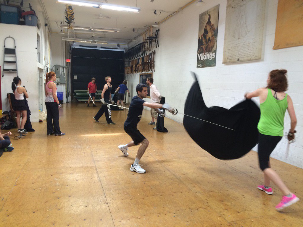 tammymeverett's tweet photo. Jax teaching Rapier &amp; Cape. Instructor Cert. @FDCAcademy https://t.co/dhbJlRhQnj