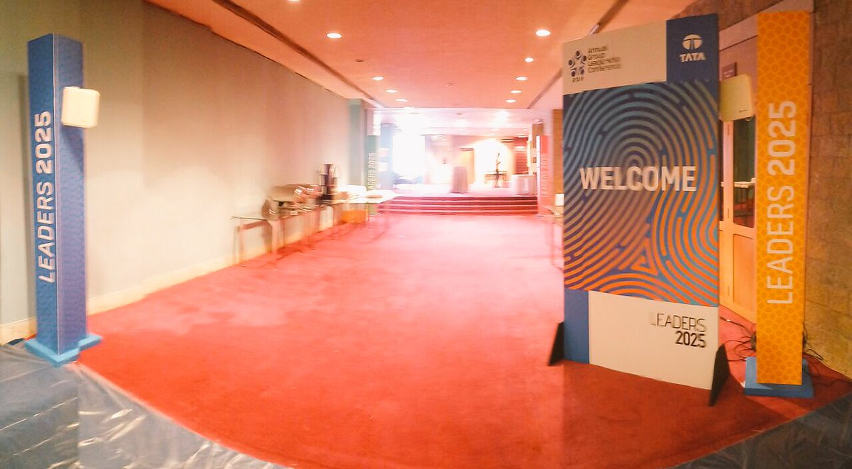 rasilant's tweet photo. Our EventID platform implemented at the @TataCompanies Annual Group Leadership Conference 2016 at @NCPAMumbai today https://t.co/KhSiAtZe4Y