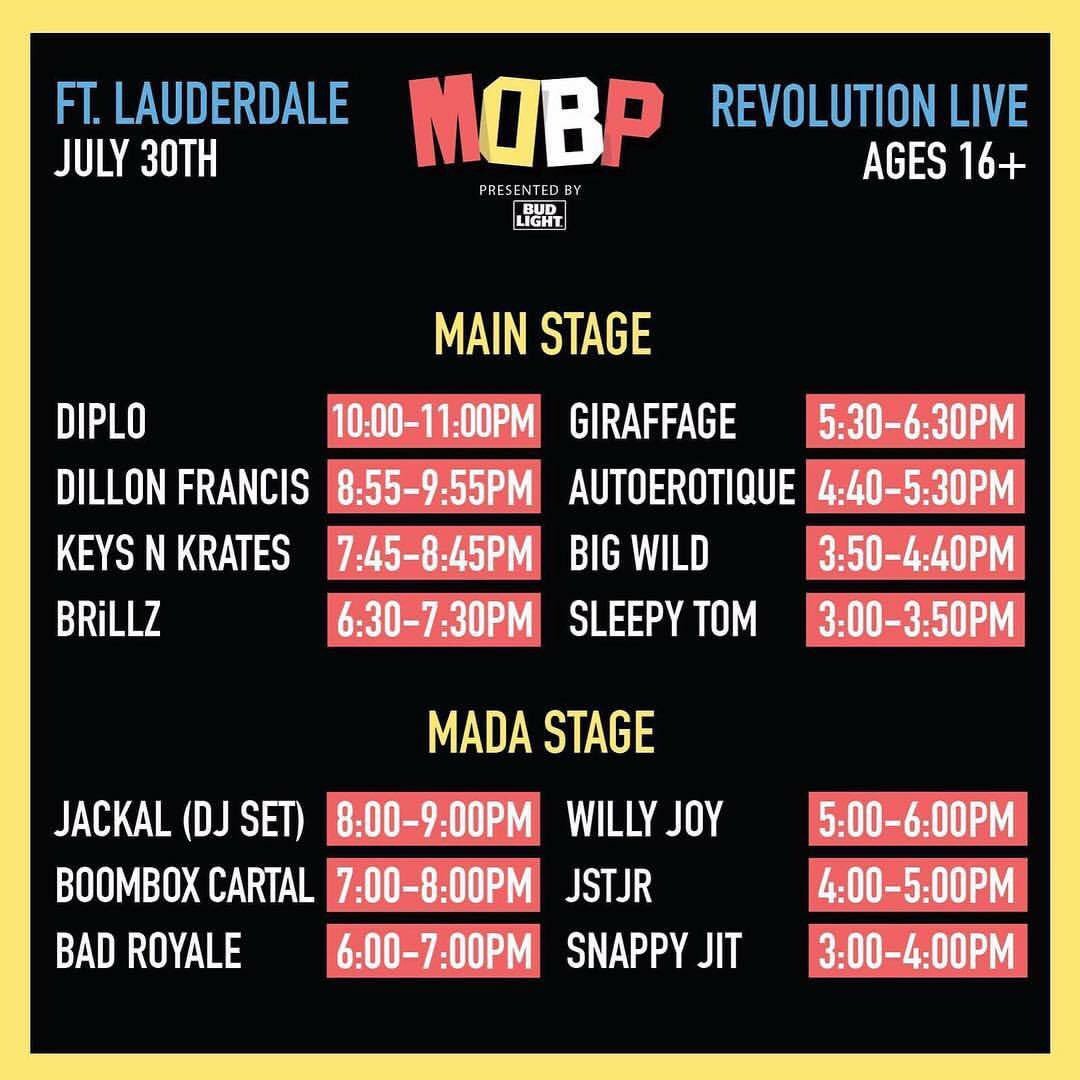 culture808's tweet image. #maddecentblockparty #timeslots @revolutionlivefl