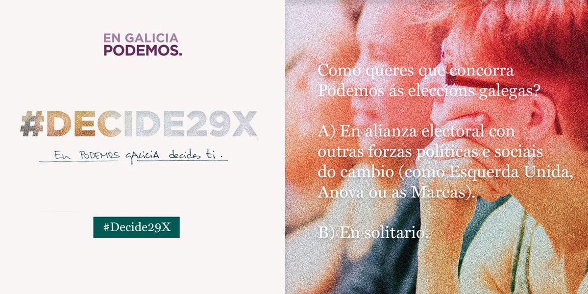 mgarpaz3's tweet photo. Eu xa o teño claro, e ti? #Decide29X https://t.co/AdwmjJsAxM