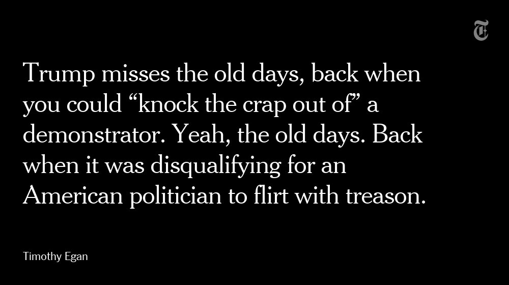 nytopinion's tweet photo. Donald Trump misses the old days, says @nytegan https://t.co/E0y90p64MM https://t.co/uThRmHaFEg