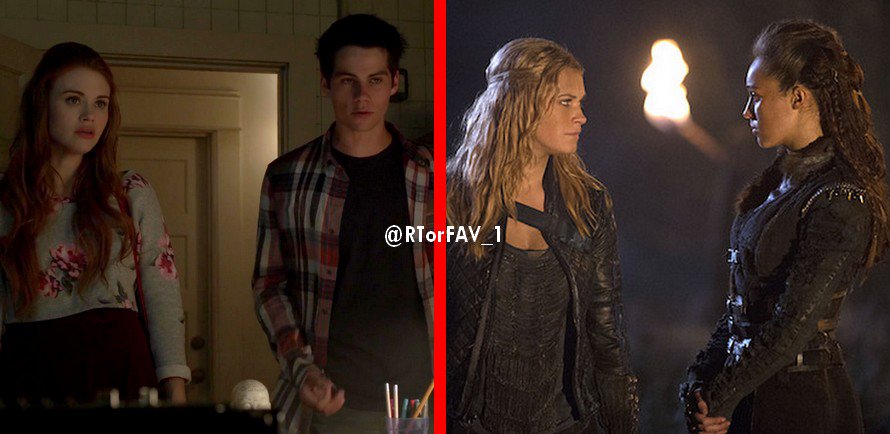 RTorFAV_1's tweet image. REQUESTED 
RT for Stydia 
LIKE for Clexa