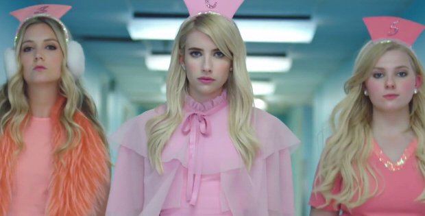 GossipGirlMax's tweet photo. .@ScreamQueens Chanels Strut Their Stuff in First Teaser for "Hospital." #ScreamQueens https://t.co/JgTpNc7qWI https://t.co/h6PftUtjnV