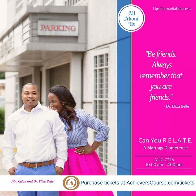 DrLizaBelle's tweet photo. Please know that your marriage MATTERS! Tix info below #EBONYChat #canyourelate #marriagematters #blacklove #teamus https://t.co/NeovWN0099