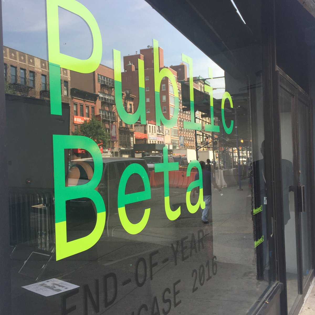 newmuseum's tweet photo. Check out the final day of @NEWINC's year-end showcase #publicbeta2016, 12-5pm: https://t.co/Hb4VSBbcv9 https://t.co/CtP8wAO91B