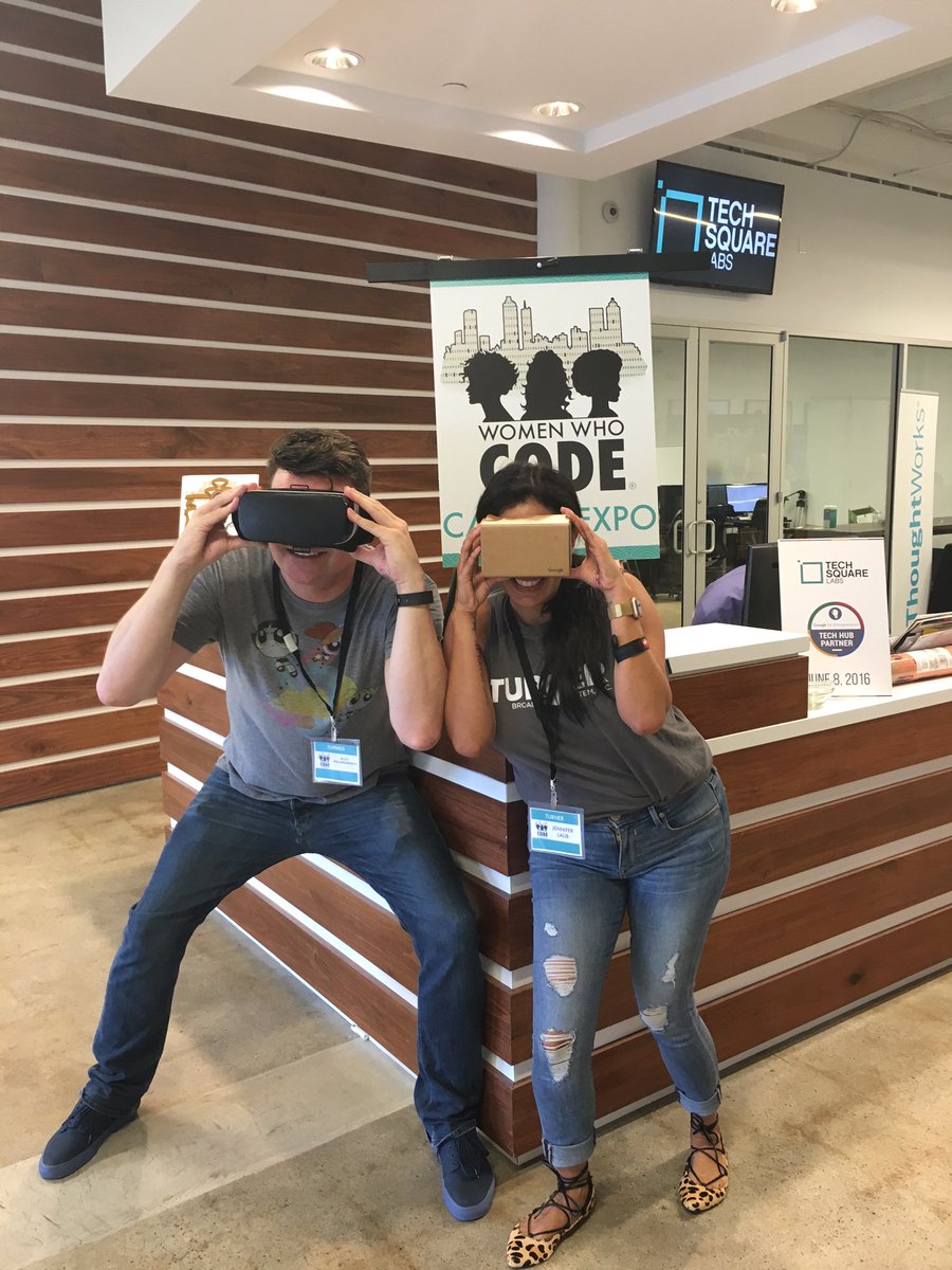 TechSquare's tweet image. Hello virtual world @WWCAtl @CNN @WWCAtl #WWCATLHack #turnerwwc