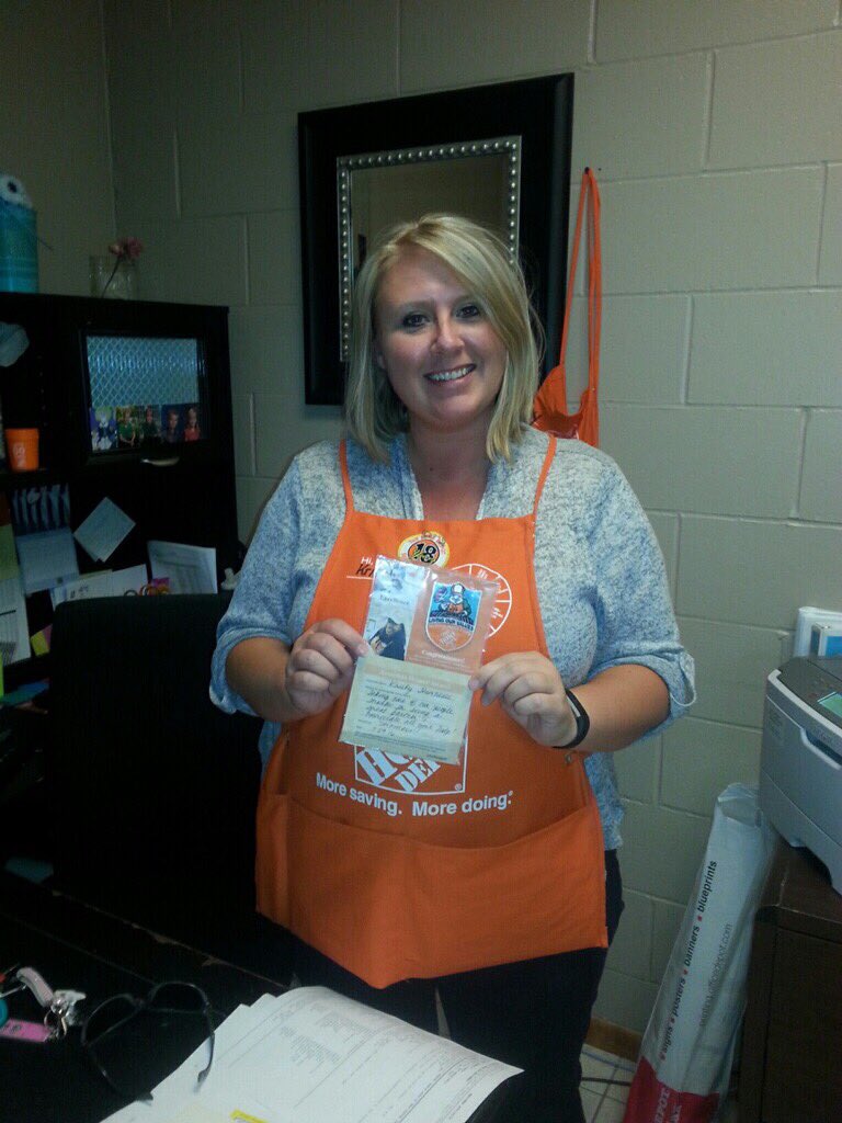 ASDS Kristy at 2802 received a Homer Award for being a great partner#@APetersenHD <a href="/jginther5/">John Ginther</a>