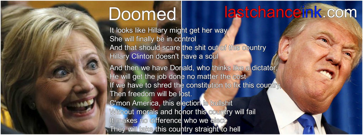 lastchanceink's tweet photo. #HillaryClinton #HillarysAmerica  #Hillary2016 #DonaldTrump #Donald2016 https://t.co/FxII9PQOH3