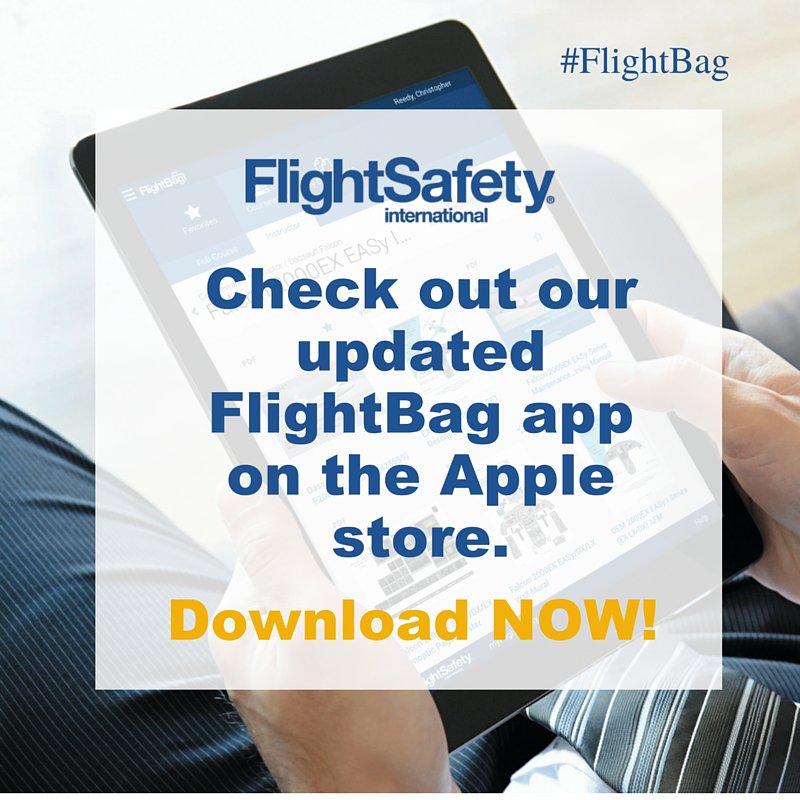 FlightSafety International on Twitter "Check out our updated FlightBag