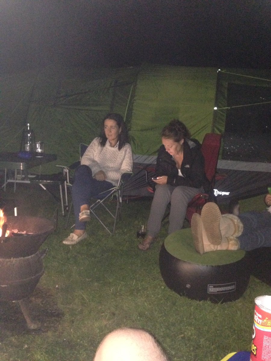 clackersmac's tweet image. Kimbos camping extravagance