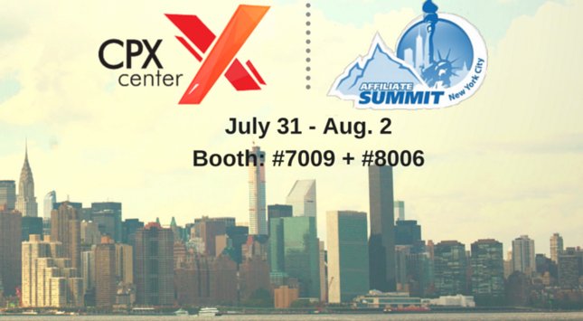 Come find out more about us at <a href="/affiliatesummit/">Affiliate Summit</a> this weekend in NYC! Booth: 7009 &amp; 8006 #ASE16 #affiliatemarketing