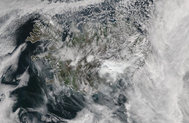 #Iceland today 07/29 #SuomiNPP #VIIRS TrueColor (TC) Composite realearth.ssec.wisc.edu/s/ifx2o #RealEarth™ #UWSSEC #UWCIMSS