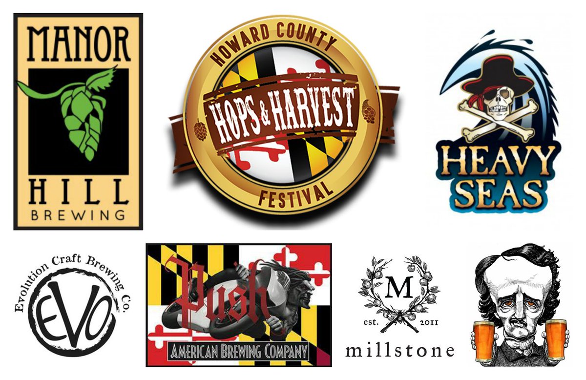hops_harvest's tweet photo. The 1st of many festival announcements! Who are you most excited to try? #hopsandharvest #MDBEER #drinklocal https://t.co/6zlu4v3nSl