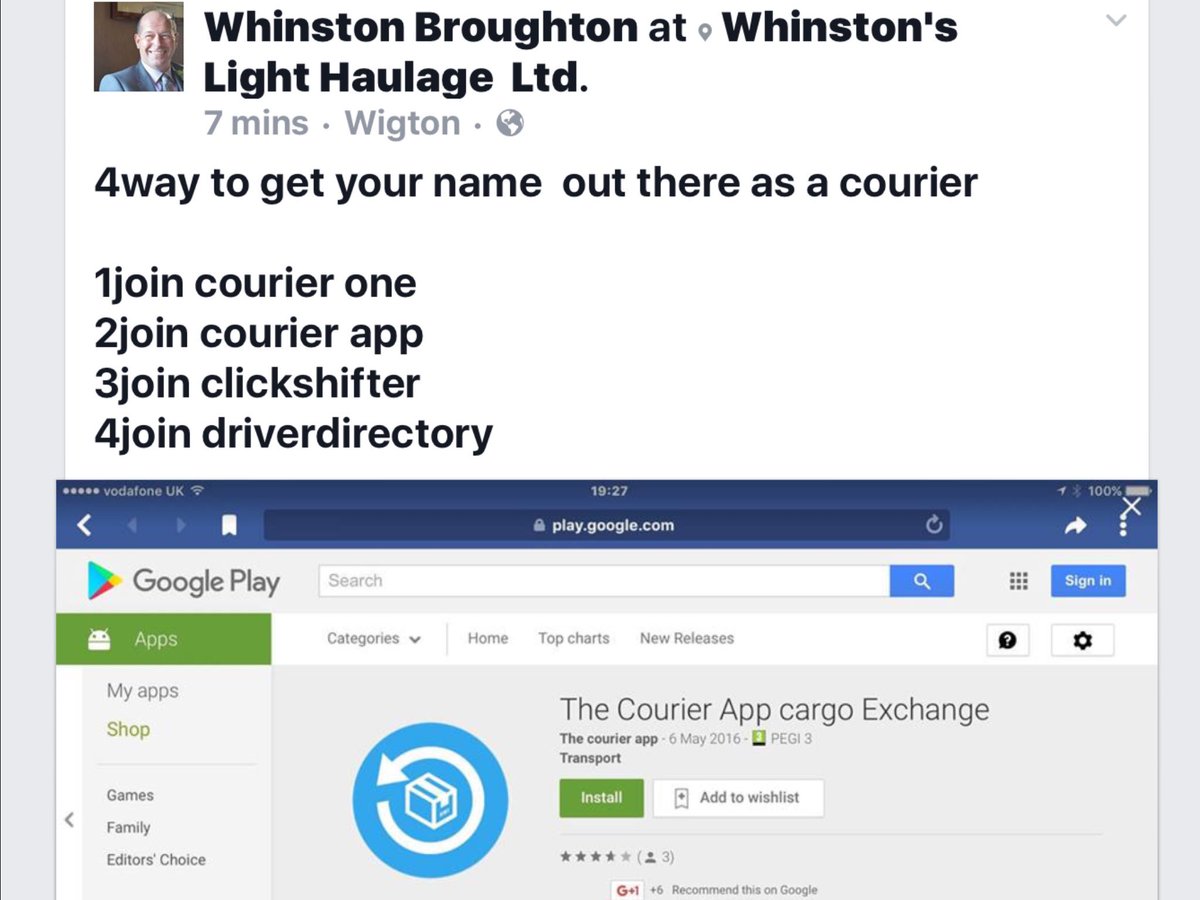 Courier One tweet media