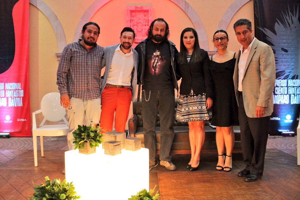 aficionzac's tweet photo. OTORGAN 2° PREMIO NACIONAL DE CUENTO FANTÁSTICO “AMPARO DÁVILA” https://t.co/sMwrAOUWZx https://t.co/ghrwQ58pMP