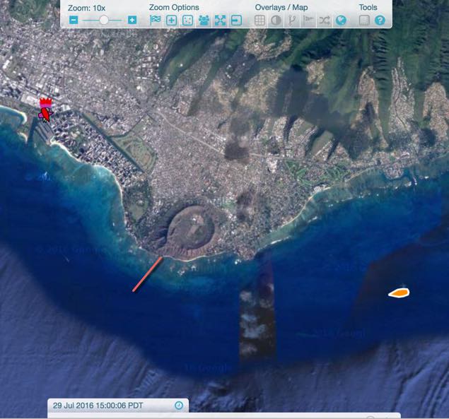 RowAloha's tweet image. 4 miles to the finish line! #greatpacificrace