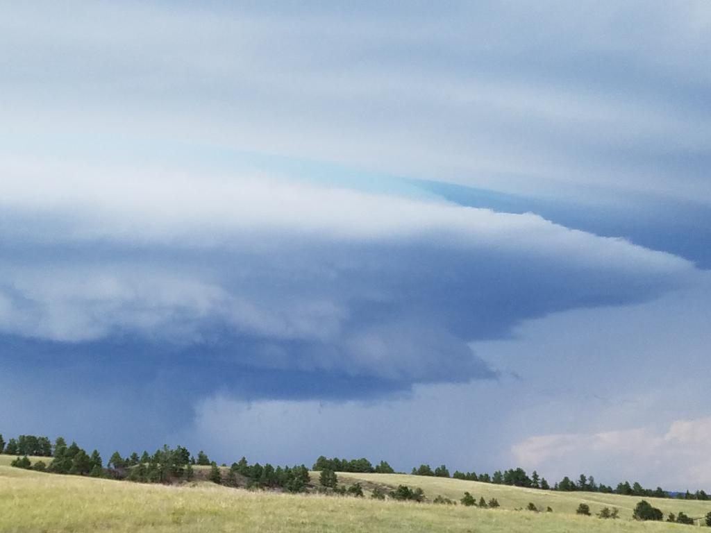 Spaceships in the sky near buffalo gap #sdwx