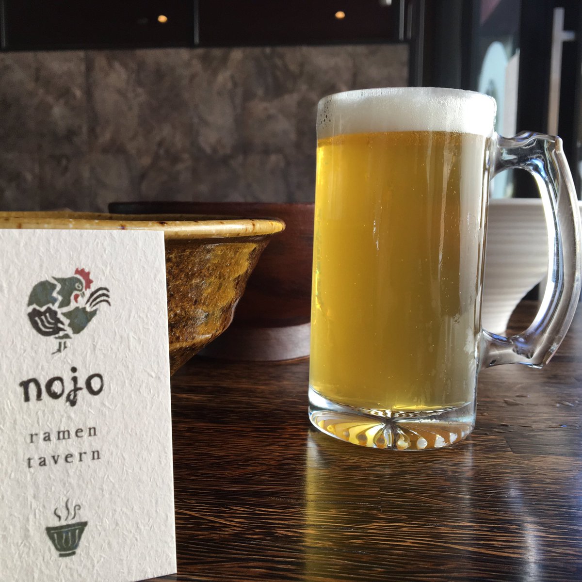 nojo_ramen's tweet photo. Perfect day for a #fortpointvillager and #ramen! New on tap at #Nojoramen https://t.co/Fjj0xhWWlR