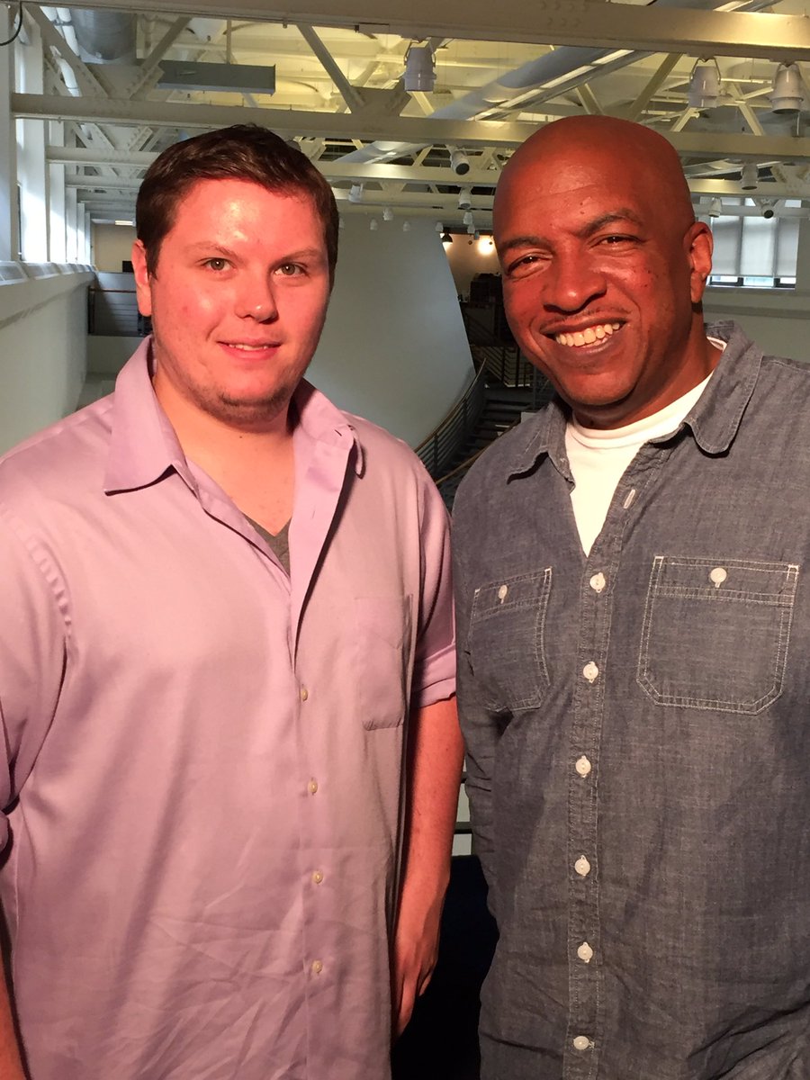 kylebailey24's tweet photo. Got to meet Ralph McDaniels, the creator of "Music Video Box" today. It was an honor to meet such a legend. https://t.co/zF7VetxWYn