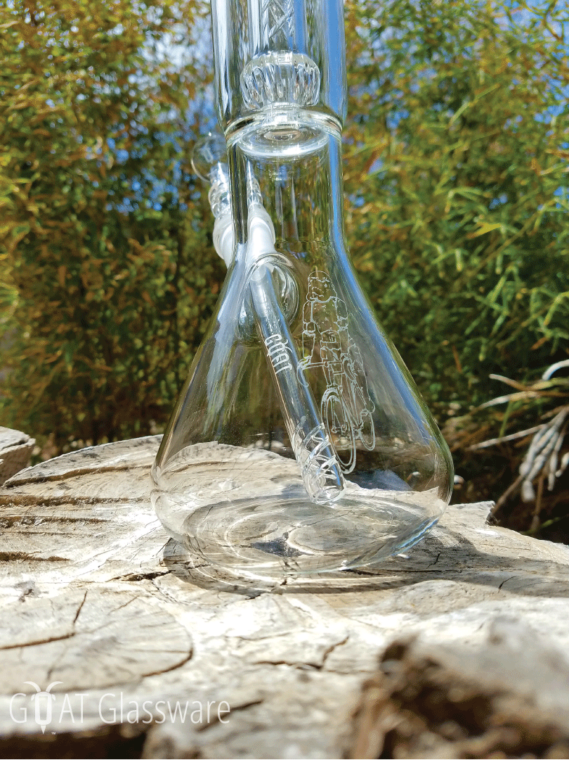 SlightlyStoopid's tweet photo. Our buds @GOATGlassware r hooking u up w/ this sweet custom glass #ReturnoftheRedEye piece! https://t.co/L0PeqYB6Hc. https://t.co/38okVtYGLp