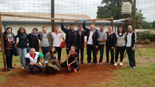 BocaFundacion's tweet photo. #JugandoEsMejor | #Boca acompañó a @TyCSports a #Garuhapé para lanzar un proyecto de #inclusión social. https://t.co/IJYhm35Mhj