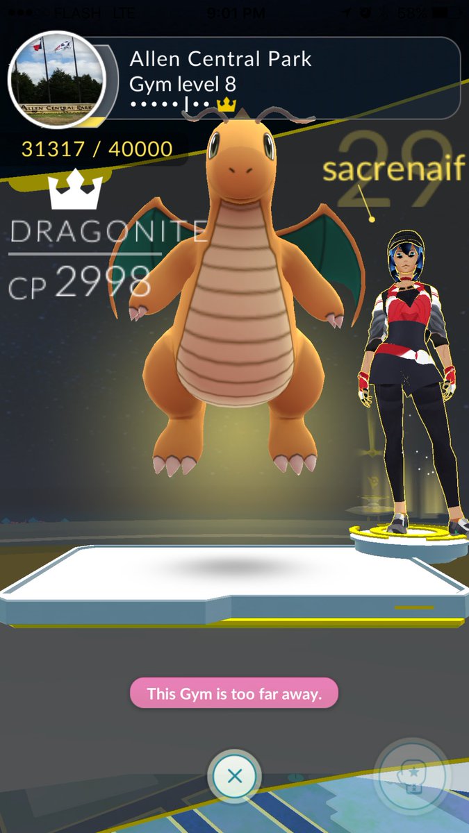 TwitchDaChevy's tweet photo. Passing by Watters Creek and I see a yellow gym💪🏽🔥💯🙌🏽@teaminstinctdal @TeamInstinct_Go @TeamInstinctTX https://t.co/nv26BPNUqa