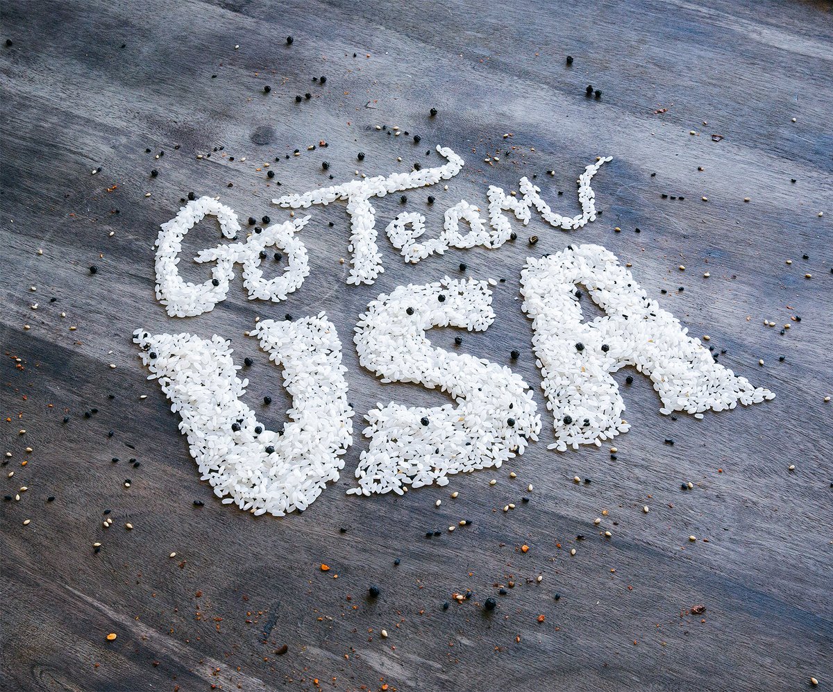 frostdesignus's tweet photo. New project in the works: rice lettering. #graphicdesign #type #lettering #typesetting #olympics #teamusa #pfchangs https://t.co/dYsgP45e0n