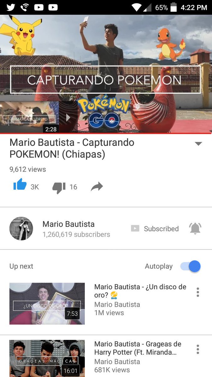 SamsyHunterG's tweet photo. Ya esta el vídeo de mi flaco. No sete olvide darle LIKE SUBSCRIBIRTE Y COMPARTIRLO 👍☺ ¿Verdad? @mariobautista_ https://t.co/xWbgVHaxYC
