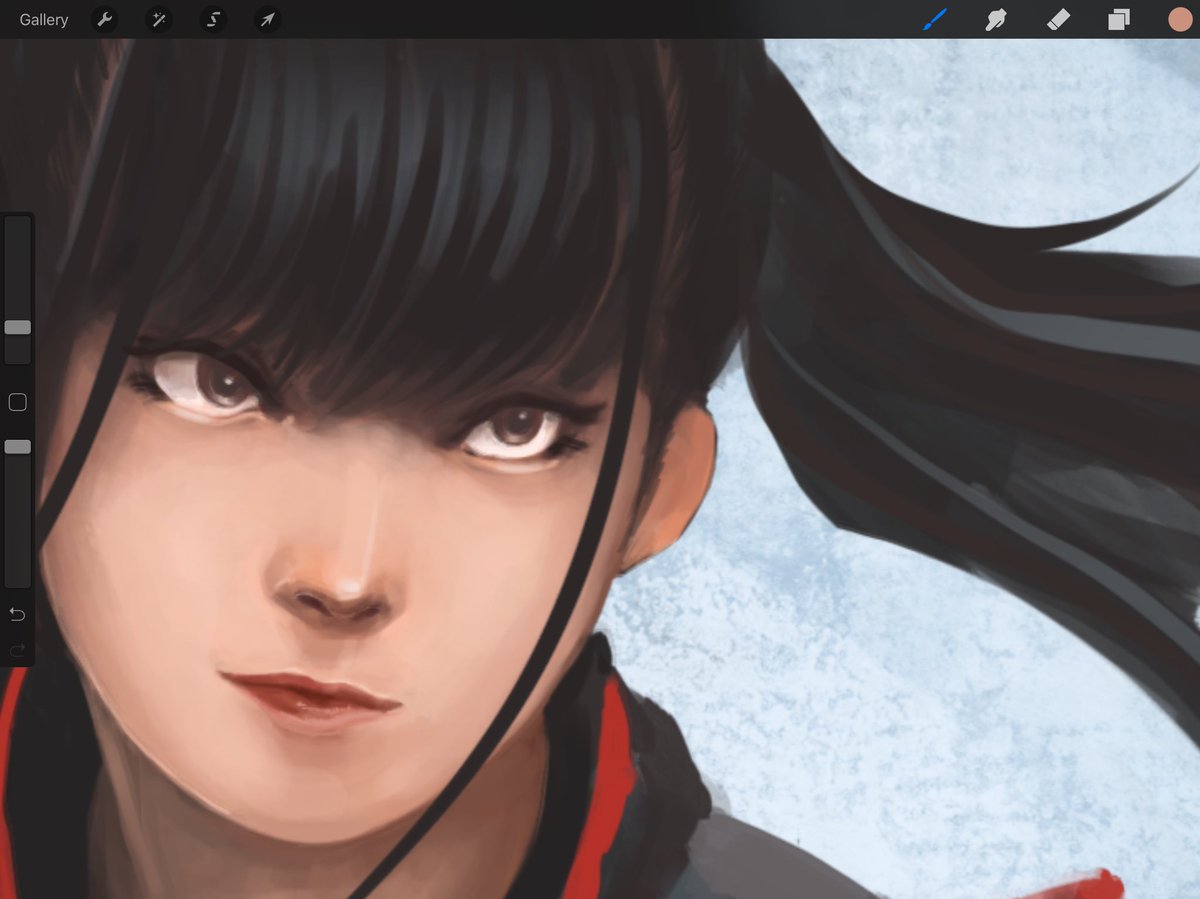 toomuchgunpla's tweet photo. Most effort I've put so far for #BABYMETAL. Still a ways to go! #babymetal_fanart #sumetal #kindredspirits2 #ipad https://t.co/yDc1Jv0WXT