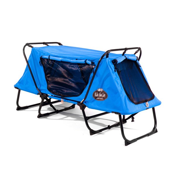 KampRite's tweet photo. Our Original #tentcot comes in 2 sizes. One for adults and one for kids. It's so easy, kids can help set #camp, too! https://t.co/nxGAKLp6CI