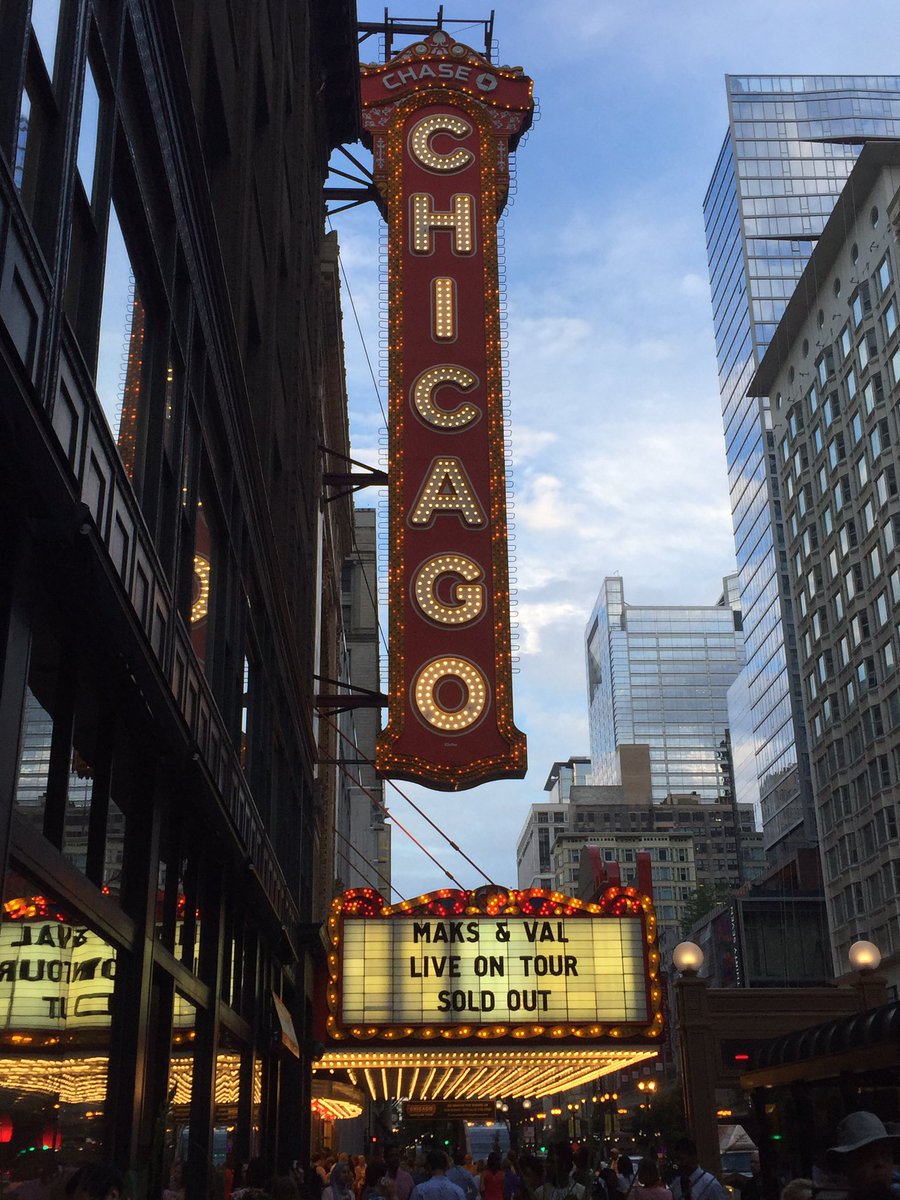 lashiels's tweet photo. In our fancy booth seats ready for @MaksimC and @iamValC at the Chicago Theater!! #teammaks or #teamval https://t.co/NPcRxVbD2a