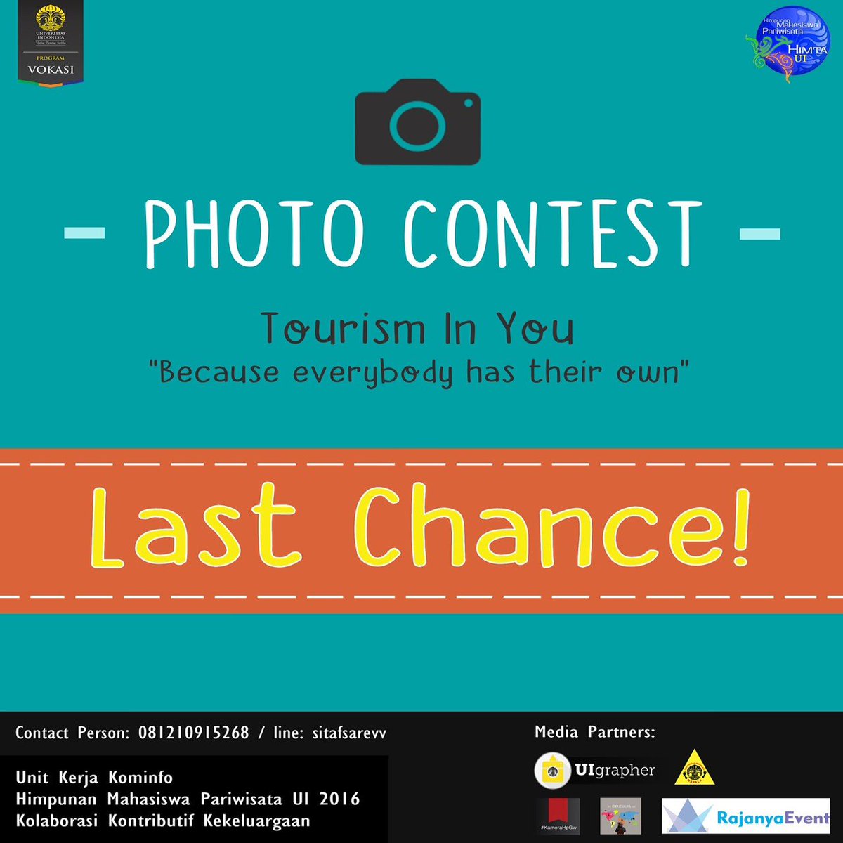 HIMTAUI's tweet image. THIS IS YOUR LAST CHANCE!