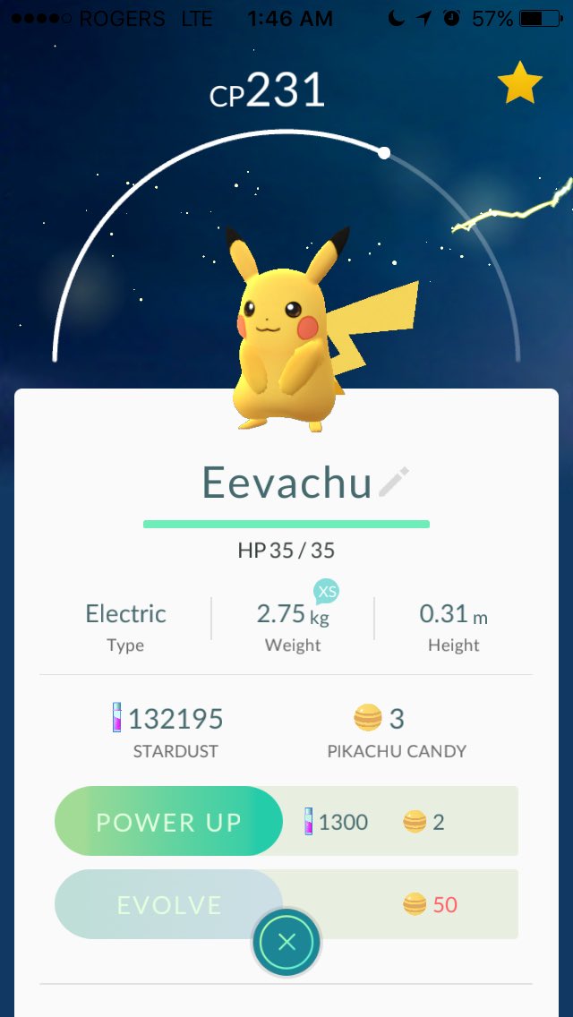 Eevachu's tweet photo. Tonight has been a night. #PokemonGO #TeamValor @pokemongoTO @TeamValorTO https://t.co/TLp8Msn37l