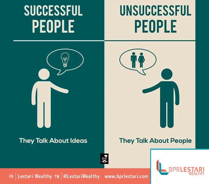 LestariWealthy's tweet photo. Apa yang membedakan orang sukses dan tidak? Bisa dilihat dari sikapnya https://t.co/5Dhg5226EC