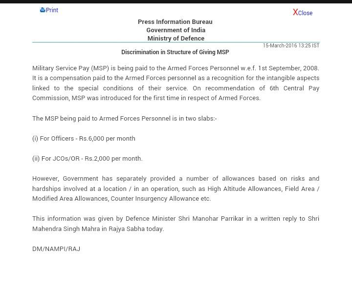 BDNveteranIN's tweet photo. @manoharparrikar Sir, #WhyKeptHidden the another slab to MNS Rs. 5200.00 ? #WhyDiscrimination in MSP? Justice pl. https://t.co/qTmIznDauT
