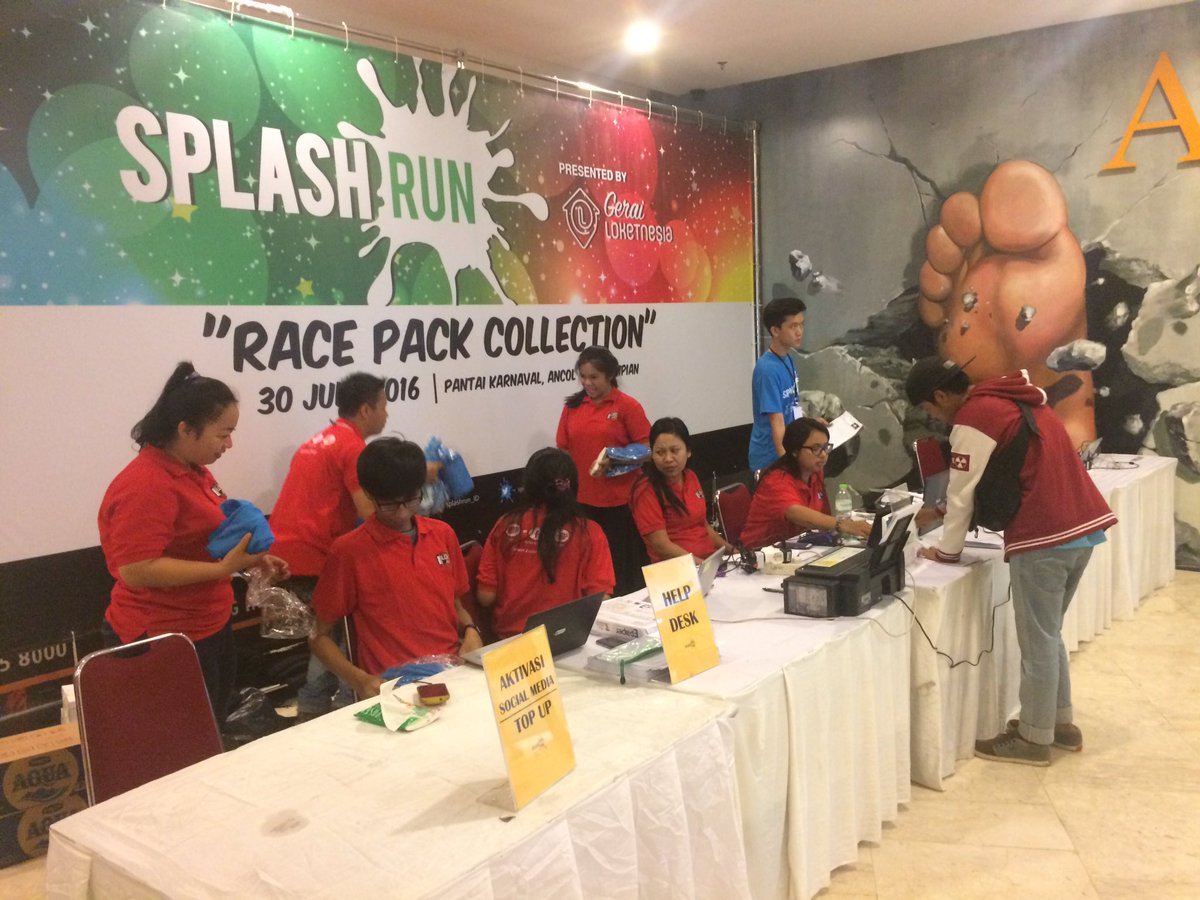 Yuhuuu siapa yg sudah siap buat seru seruan di <a href="/splashrun_id/">Splash Run</a>, yg blm ambil RPC jngn lupa yaa di lt 3 Mall Ancol :)