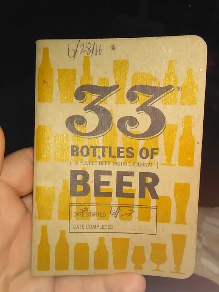 cmatthews6464's tweet photo. Started my beer journal yesterday. This is going to be fun filling in this entire journal. https://t.co/W4qaaoiPn5