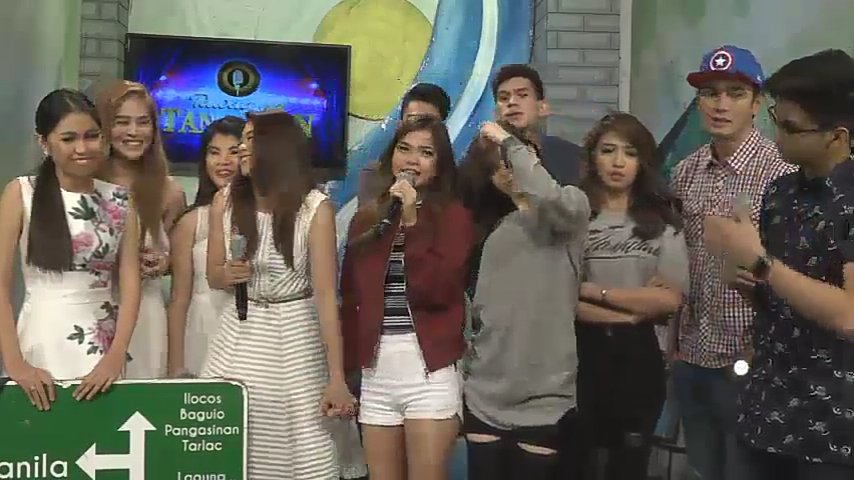 Gidgetsters_Dvo's tweet photo. Okay okay, these two are actually friends. Are we okay now? #McGet #McRis #MarGet #ShowtimeSwabedo https://t.co/3CUbrhZLZv