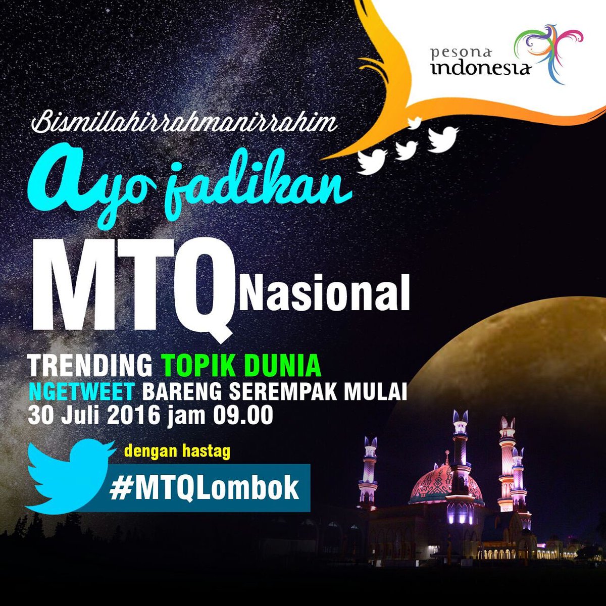 Wujudkan revolusi karakter mental dalam pemantapan nilai Islam Rahmatan Lil Alamin -Jkw