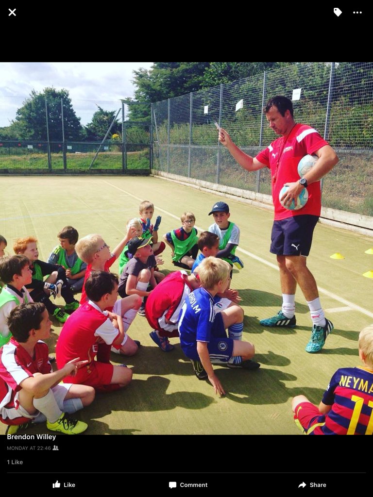 YesBrendon's tweet photo. What a cracking week , Ottery Summer soccer school and being back at my old college hosting a speed shot competition https://t.co/PWqxw93lXw