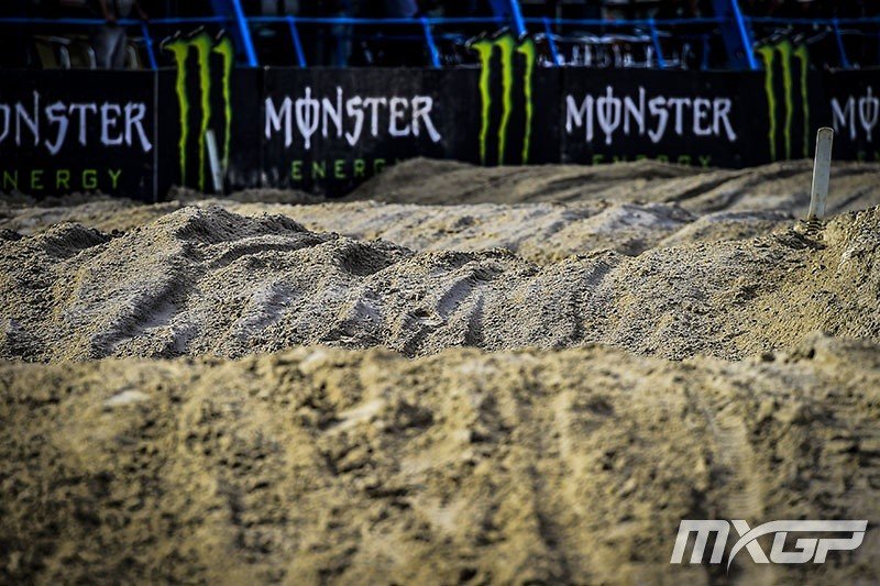 All set to play in this stuff. The Fiat Professional MXGP of Belgium is in Lommel this weekend.