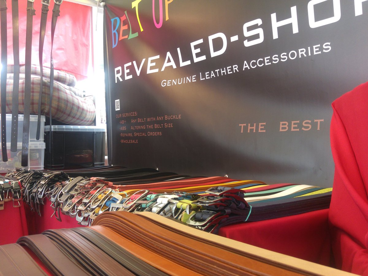 revealed_uk's tweet photo. Today @HarbMarket - your best leather supply. @Leicester_Hour @markethour @EastMidlandNews @ltd_grayjo @leather https://t.co/fnempQS0Kw